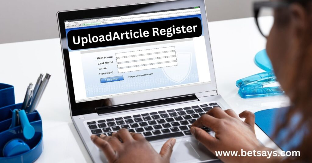 UploadArticle Register webiste