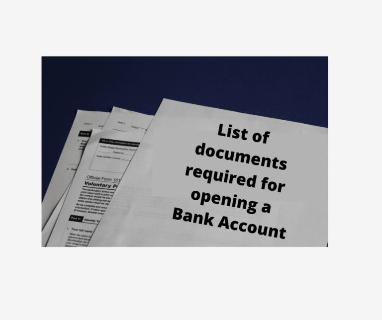 Opening a Business Account: Key Documents