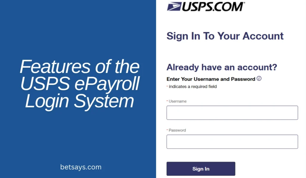 USPS ePayroll Login