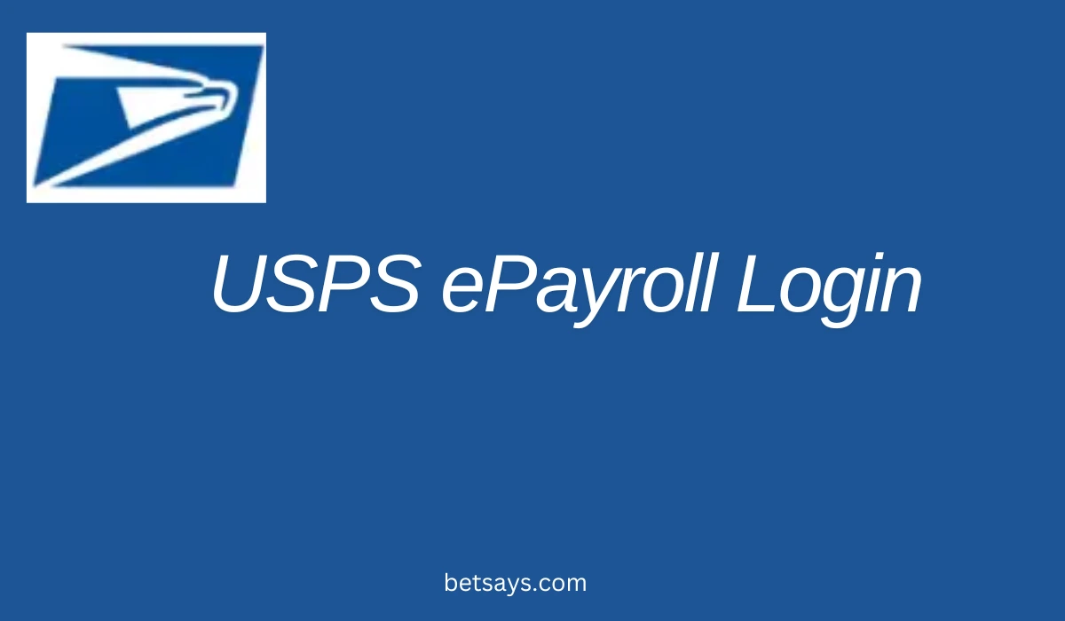 USPS ePayroll Login